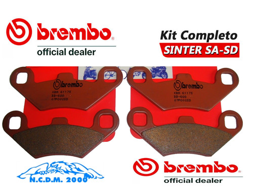 Pastiglie freno brembo sd - 4,