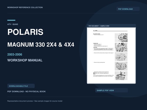 Polaris magnum 330 2x4 - magnum,