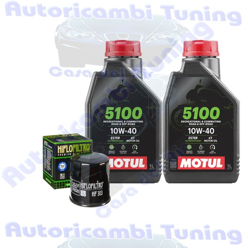 Kit tagliando olio motul - olio,